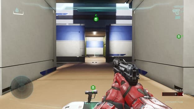 Looking from Middle of the Map towards Counter Sniper House’s Lower Level